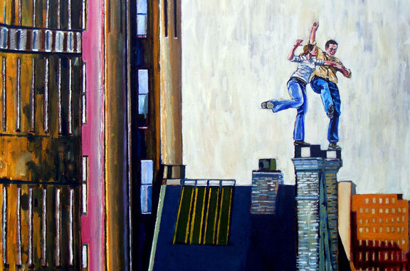 On a Precipice: Paintings by Teddy Johnson 
